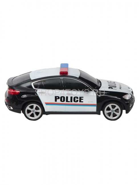 Радиоуправляемая машина BMW X6 POLICE 1:14 - 866-1401P-BLACK Радиоуправляемая машина BMW X6 POLICE 1:14 - 866-1401P-BLACK