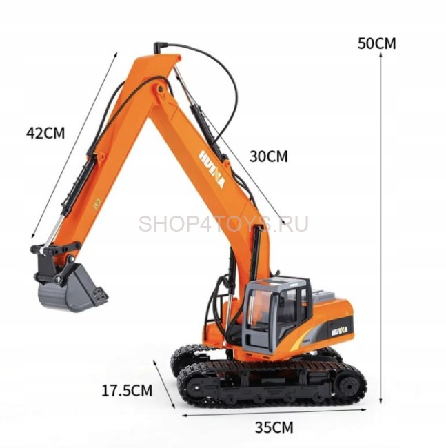 Радиоуправляемый экскаватор HuiNa Toys 1:14 - HN1551 Радиоуправляемый экскаватор HuiNa Toys 1:14 - HN1551