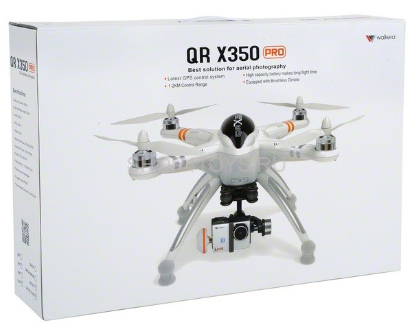 Радиоуправляемый квадрокоптер Walkera QR X350 Pro FPV (Devo F7, iLook Camera, G-2D подвес) Радиоуправляемый квадрокоптер Walkera QR X350 Pro FPV (Devo F7, iLook Camera, G-2D подвес)