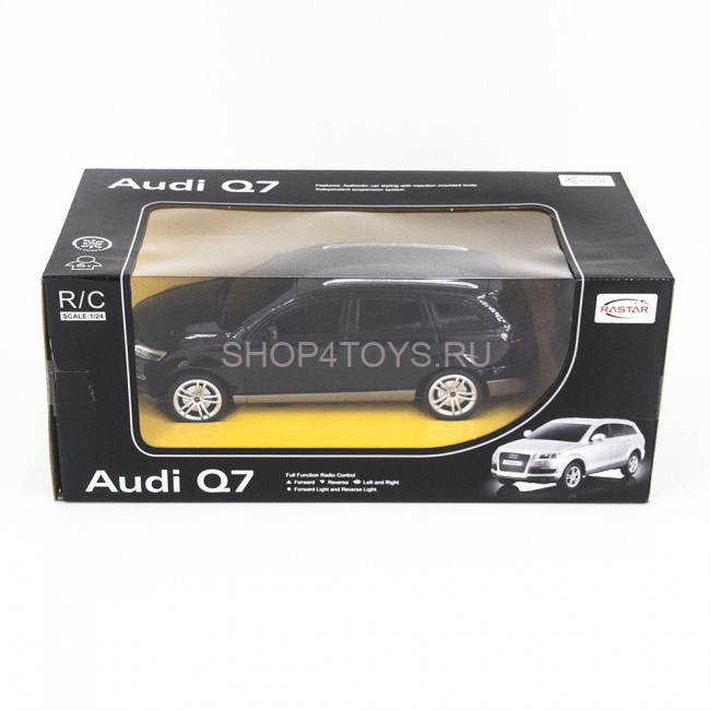 Радиоуправляемая машина Rastar AUDI Q7 Black 1:24 - 27300-B Радиоуправляемая машина Rastar AUDI Q7 Black 1:24 - 27300-B