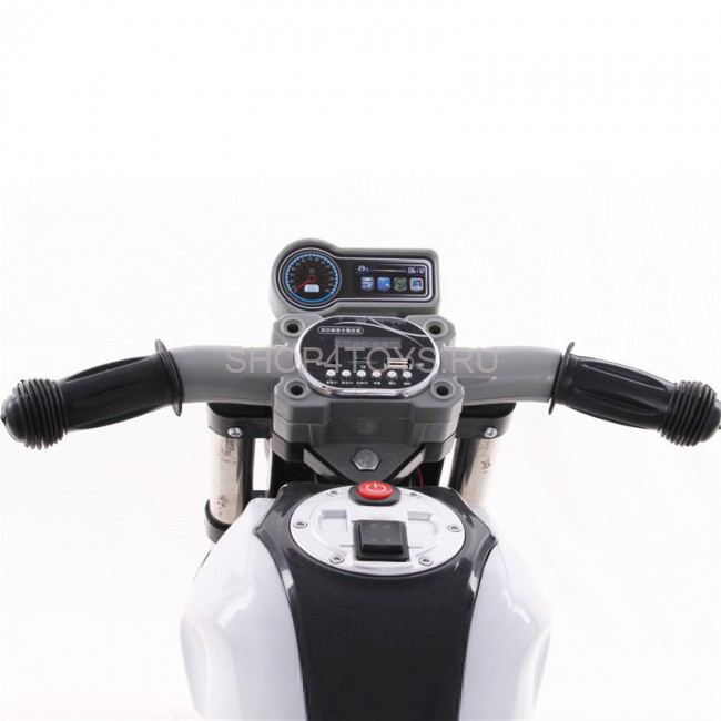 Детский трицикл BMW R1200 R Roadster White 6V - TS-3196 Детский трицикл BMW R1200 R Roadster White 6V - TS-3196