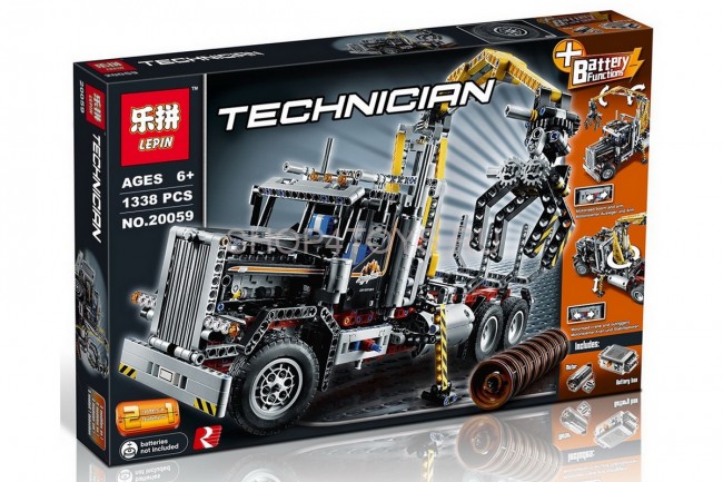 Конструктор Lepin 20059 Грузовой Лесопогрузчик - Technic 9397 Конструктор Lepin 20059 Грузовой Лесопогрузчик - Technic 9397