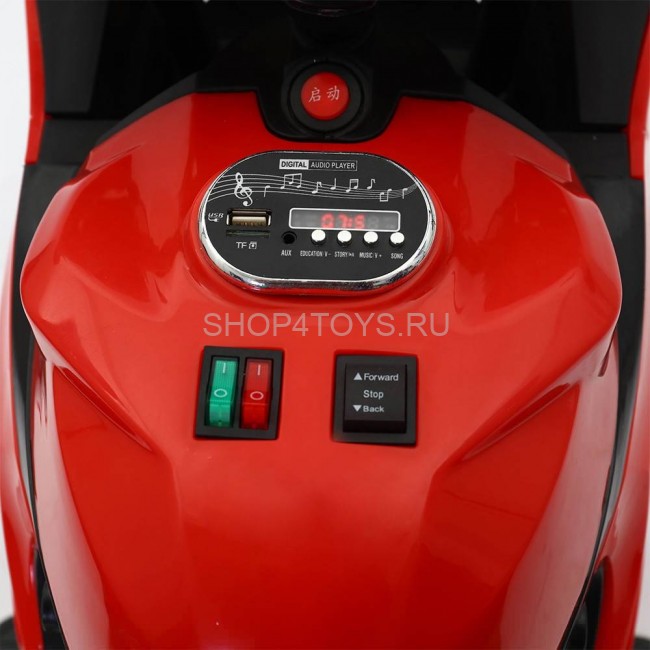 Детский электромотоцикл Ducati White 12V - FT-1628-WHITE Детский электромотоцикл Ducati White 12V - FT-1628-WHITE