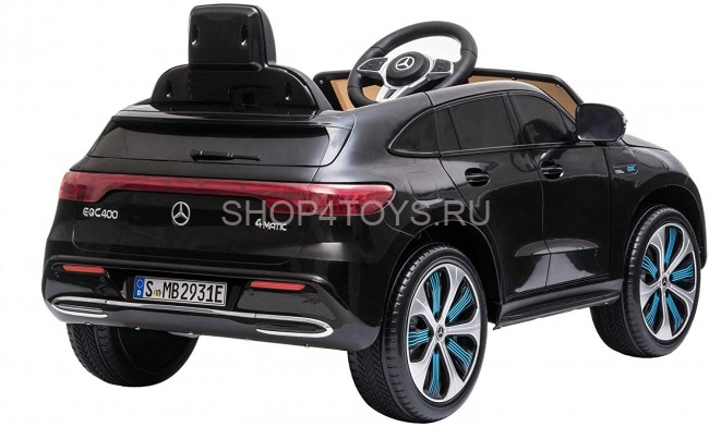 Детский электромобиль Mercedes Benz EQC 400 4MATIC - HL378-LUX-BLACK-PAINT Детский электромобиль Mercedes Benz EQC 400 4MATIC - HL378-LUX-BLACK-PAINT