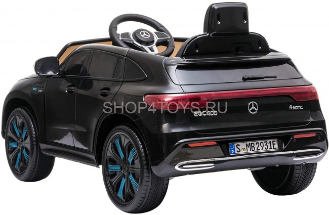 Детский электромобиль Mercedes Benz EQC 400 4MATIC - HL378-LUX-BLACK-PAINT Детский электромобиль Mercedes Benz EQC 400 4MATIC - HL378-LUX-BLACK-PAINT