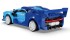 Радиоуправляемый конструктор CADA спортивный автомобиль Blue Race Car, 325 деталей - C51073W