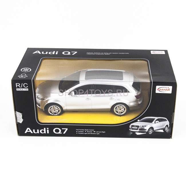 Радиоуправляемая машина Rastar AUDI Q7 Silver 1:24 - 27300-S Радиоуправляемая машина Rastar AUDI Q7 Silver 1:24 - 27300-S