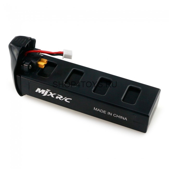 Аккумулятор MJX Li-Po 7.4V 1800 mAh 25C Black - B2W011 Аккумулятор MJX Li-Po 7.4V 1800 mAh 25C Black - B2W011