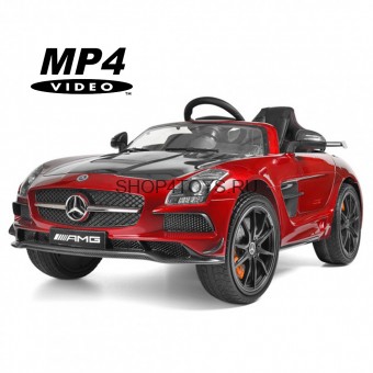Электромобиль Mercedes-Benz SLS AMG Red Carbon Edition MP4 - SX128-S Электромобиль Mercedes-Benz SLS AMG Red Carbon Edition MP4 - SX128-S