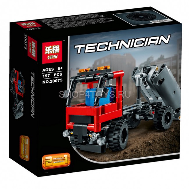 Конструктор Lepin 20075 Погрузчик - Technic 42084 Конструктор Lepin 20075 Погрузчик - Technic 42084