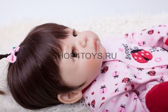 Реборн кукла девочка силиконовая Рина Реборн кукла девочка силиконовая Рина