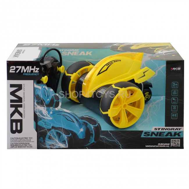 Радиоуправляемая машина-перевертыш MKB Stingray Sneak - 5588-612-Yellow Радиоуправляемая машина-перевертыш MKB Stingray Sneak - 5588-612-Yellow