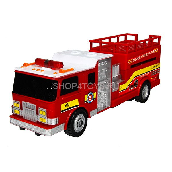 Радиоуправляемая пожарная машина с подъемной площадкой - R236