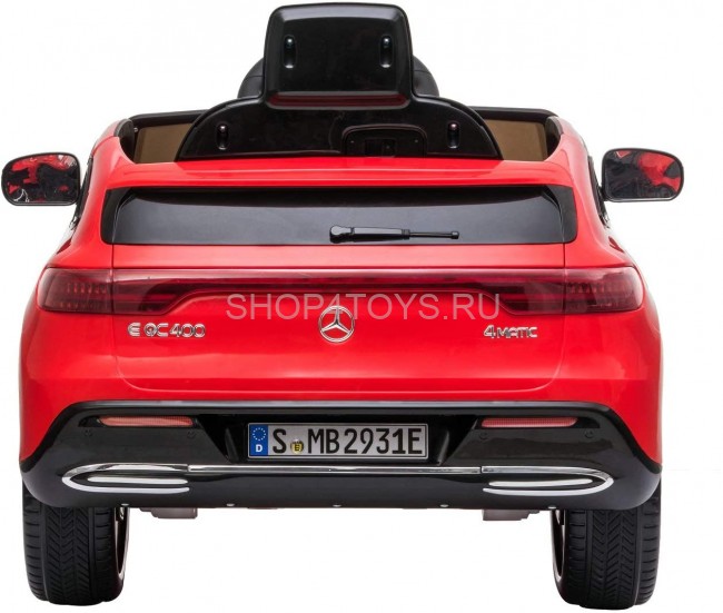 Детский электромобиль Mercedes Benz EQC 400 4MATIC - HL378-LUX-RED Детский электромобиль Mercedes Benz EQC 400 4MATIC - HL378-LUX-RED