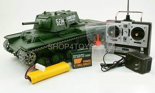 Радиоуправляемый танк Heng Long KV-1 1:16 - 3878-1 PRO Радиоуправляемый танк Heng Long KV-1 1:16 - 3878-1 PRO