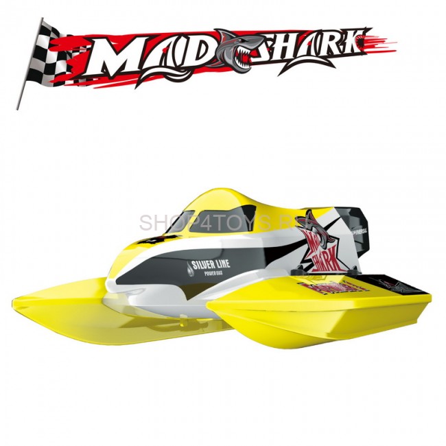 Радиоуправляемый катер - катамаран Joysway Mad Shark V2 2.4G - JS8203V2 Радиоуправляемый катер - катамаран Joysway Mad Shark V2 2.4G - JS8203V2