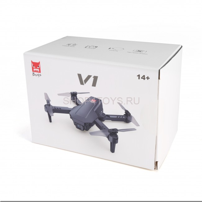 Радиоуправляемый квадрокоптер MJX V1 4K/1080P WiFi FPV 2.4G - MJX-V1 Радиоуправляемый квадрокоптер MJX V1 4K/1080P WiFi FPV 2.4G - MJX-V1