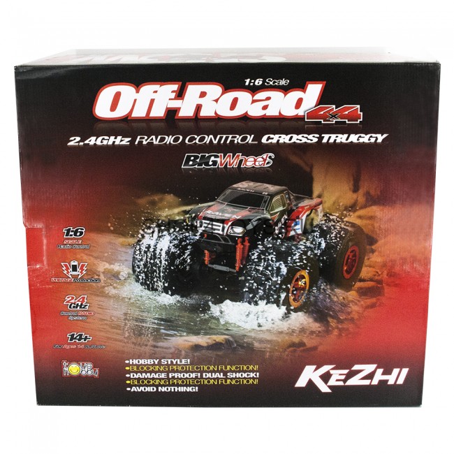 Радиоуправляемый внедорожник биг-фут GD Moto RC 4WD RTR масштаб 1:6 2.4G - 30809 Радиоуправляемый внедорожник биг-фут GD Moto RC 4WD RTR масштаб 1:6 2.4G - 30809