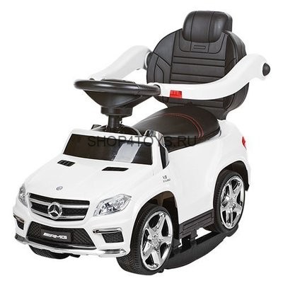 Детский электромобиль - каталка Mercedes GL63 AMG White LUXURY - SX1578H Детский электромобиль - каталка Mercedes GL63 AMG White LUXURY - SX1578H