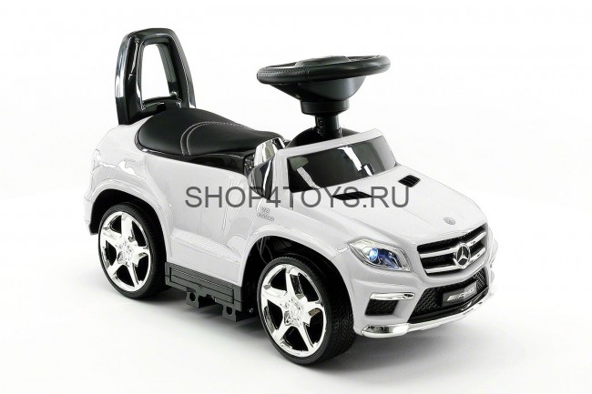 Детский электромобиль - каталка Mercedes GL63 AMG White LUXURY - SX1578H Детский электромобиль - каталка Mercedes GL63 AMG White LUXURY - SX1578H