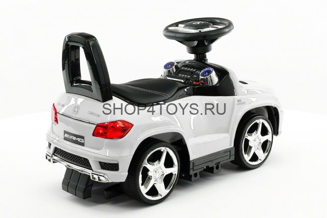 Детский электромобиль - каталка Mercedes GL63 AMG White LUXURY - SX1578H Детский электромобиль - каталка Mercedes GL63 AMG White LUXURY - SX1578H