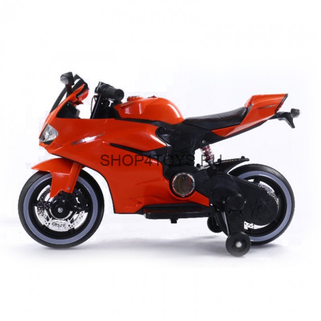 Детский электромотоцикл Ducati Orange 12V - FT-1628-ORANGE Детский электромотоцикл Ducati Orange 12V - FT-1628-ORANGE