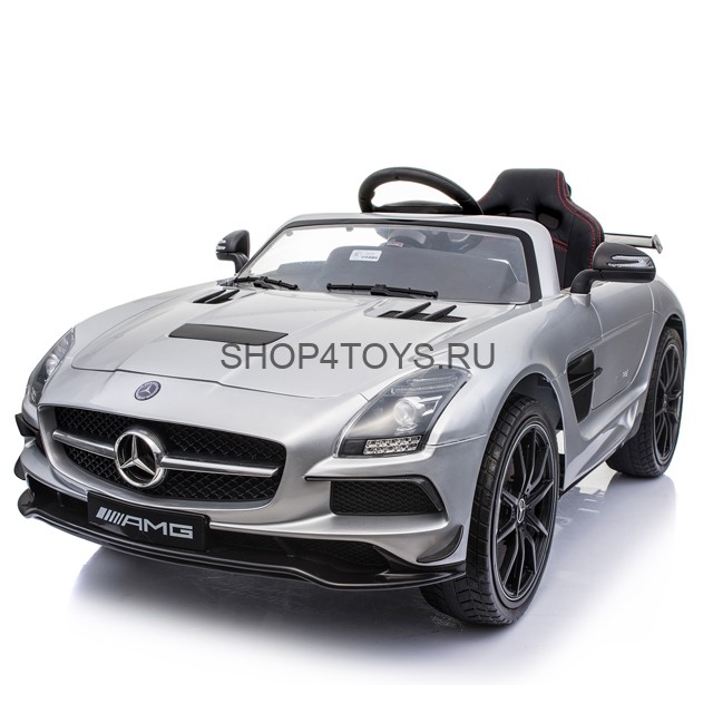 Электромобиль Mercedes-Benz SLS AMG Silver - SX128-S Электромобиль Mercedes-Benz SLS AMG Silver - SX128-S