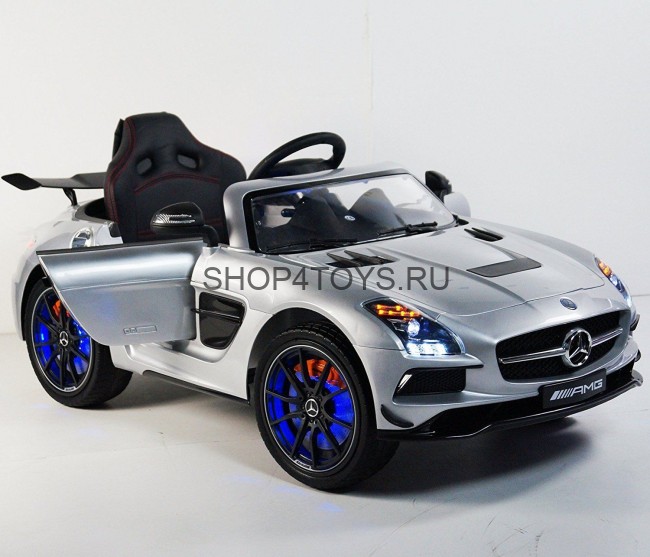 Электромобиль Mercedes-Benz SLS AMG Silver - SX128-S Электромобиль Mercedes-Benz SLS AMG Silver - SX128-S