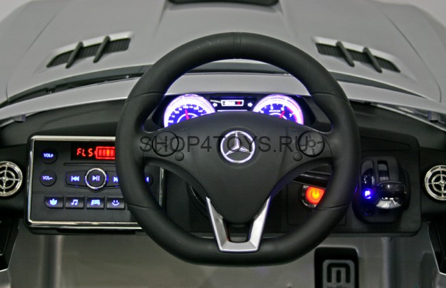 Электромобиль Mercedes-Benz SLS AMG Silver - SX128-S Электромобиль Mercedes-Benz SLS AMG Silver - SX128-S
