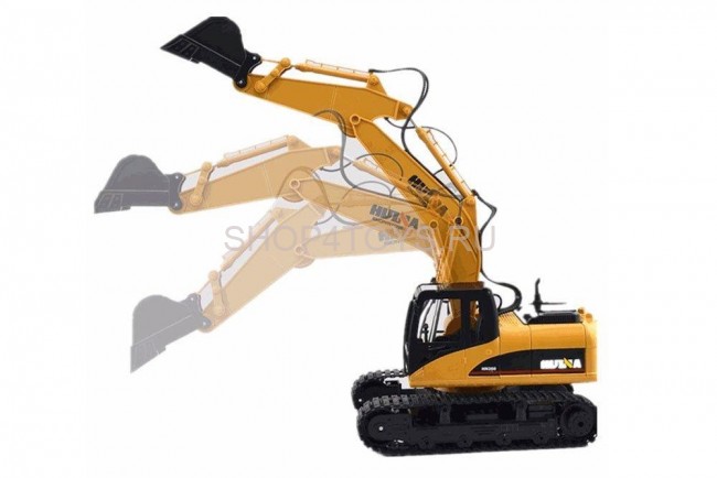 Радиоуправляемый экскаватор HUI NA TOYS масштаб 1:14 2.4G - HN1550 Радиоуправляемый экскаватор HUI NA TOYS масштаб 1:14 2.4G - HN1550
