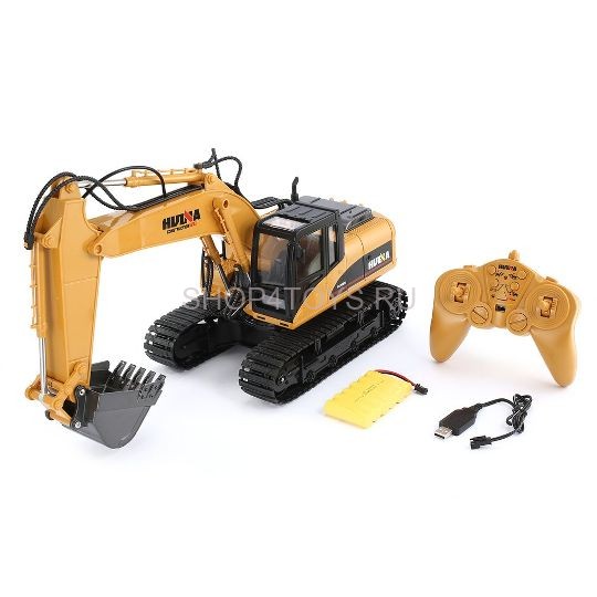 Радиоуправляемый экскаватор HUI NA TOYS масштаб 1:14 2.4G - HN1550 Радиоуправляемый экскаватор HUI NA TOYS масштаб 1:14 2.4G - HN1550