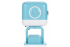 Интеллектуальный танцующий робот WLtoys Cubee F9 Blue APP - WLT-F9 Интеллектуальный танцующий робот WLtoys Cubee F9 Blue APP - WLT-F9