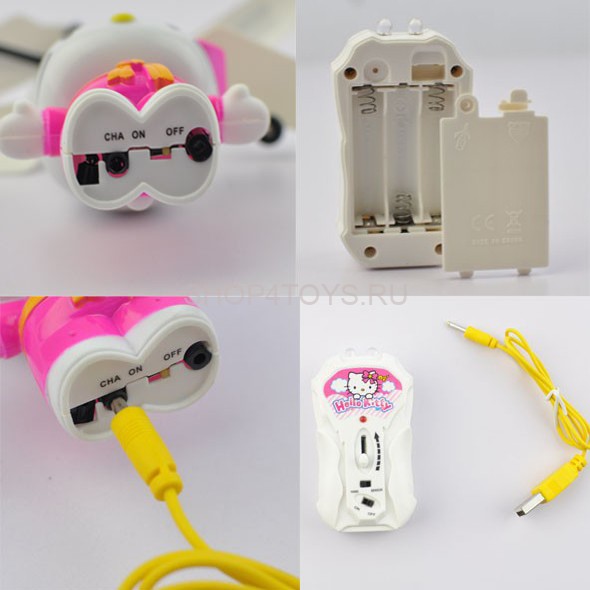 Радиоуправляемая игрушка - вертолет Hello Kitty - 1405 Радиоуправляемая игрушка - вертолет Hello Kitty - 1405