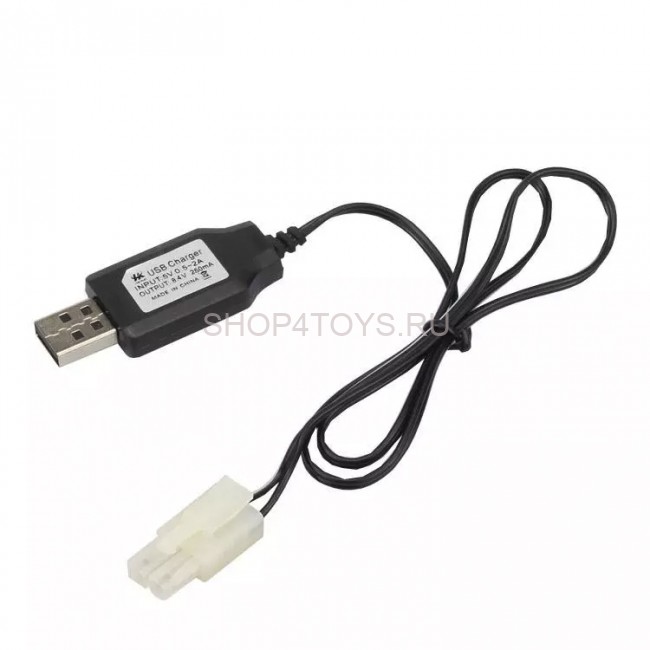 Зарядное устройство USB 8.4v 250mah разъем Tamiya - USB-84-250-TAMIYA Зарядное устройство USB 8.4v 250mah разъем Tamiya - USB-84-250-TAMIYA