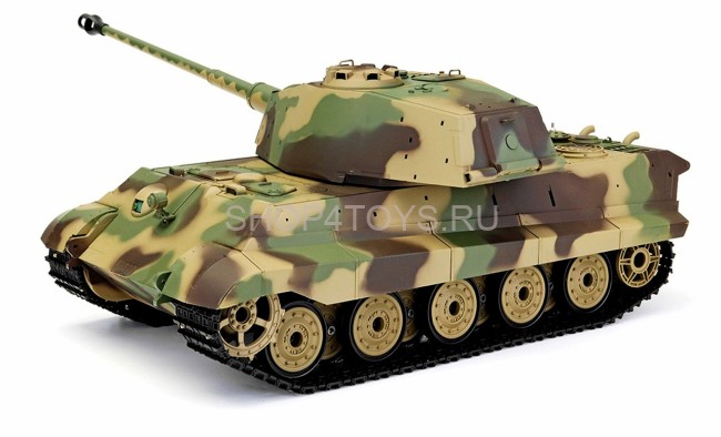 Радиоуправляемый танк Heng Long King Tiger V7.0 масштаб 1:16 2.4G - 3888A-1 V7.0 Радиоуправляемый танк Heng Long King Tiger V7.0 масштаб 1:16 2.4G - 3888A-1 V7.0