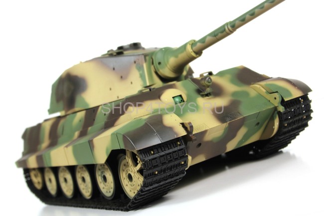 Радиоуправляемый танк Heng Long King Tiger V7.0 масштаб 1:16 2.4G - 3888A-1 V7.0 Радиоуправляемый танк Heng Long King Tiger V7.0 масштаб 1:16 2.4G - 3888A-1 V7.0