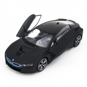 Радиоуправляемая машина Rastar BMW i8 Black 1:14 с открывающимися дверями - 71010-B Радиоуправляемая машина Rastar BMW i8 Black 1:14 с открывающимися дверями - 71010-B