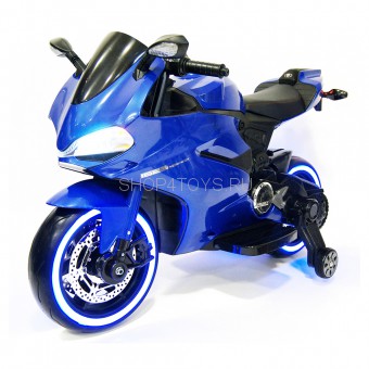 Детский электромобиль - мотоцикл Ducati Blue - SX1628-G Детский электромобиль - мотоцикл Ducati Blue - SX1628-G