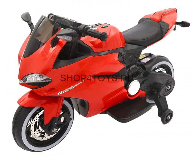 Детский электромотоцикл Ducati Red 12V - FT-1628-RED Детский электромотоцикл Ducati Red 12V - FT-1628-RED