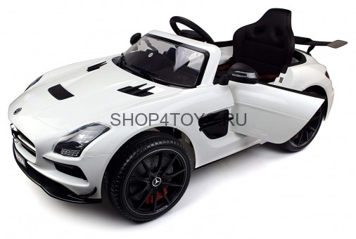 Электромобиль Mercedes-Benz SLS AMG White - SX128-S Электромобиль Mercedes-Benz SLS AMG White - SX128-S