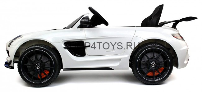 Электромобиль Mercedes-Benz SLS AMG White - SX128-S Электромобиль Mercedes-Benz SLS AMG White - SX128-S