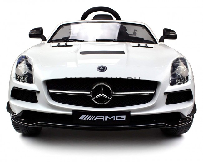 Электромобиль Mercedes-Benz SLS AMG White - SX128-S Электромобиль Mercedes-Benz SLS AMG White - SX128-S