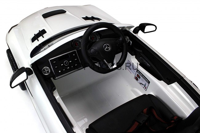Электромобиль Mercedes-Benz SLS AMG White - SX128-S Электромобиль Mercedes-Benz SLS AMG White - SX128-S