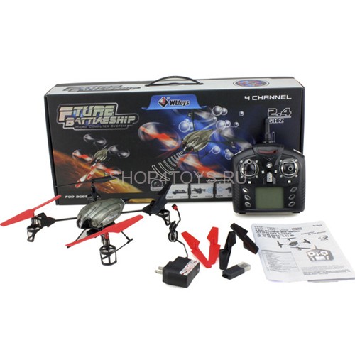 Радиоуправляемый квадрокоптер WL toys V959 2.4GHz с камерой - V959 Радиоуправляемый квадрокоптер WL toys V959 2.4GHz с камерой - V959