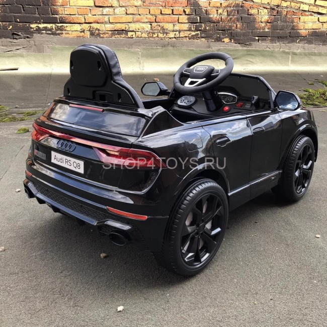 Детский электромобиль Audi RS Q8 12V 2WD - HL518-LUX-BLACK Детский электромобиль Audi RS Q8 12V 2WD - HL518-LUX-BLACK