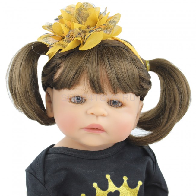 Реборн силиконовая  девочка Кристи