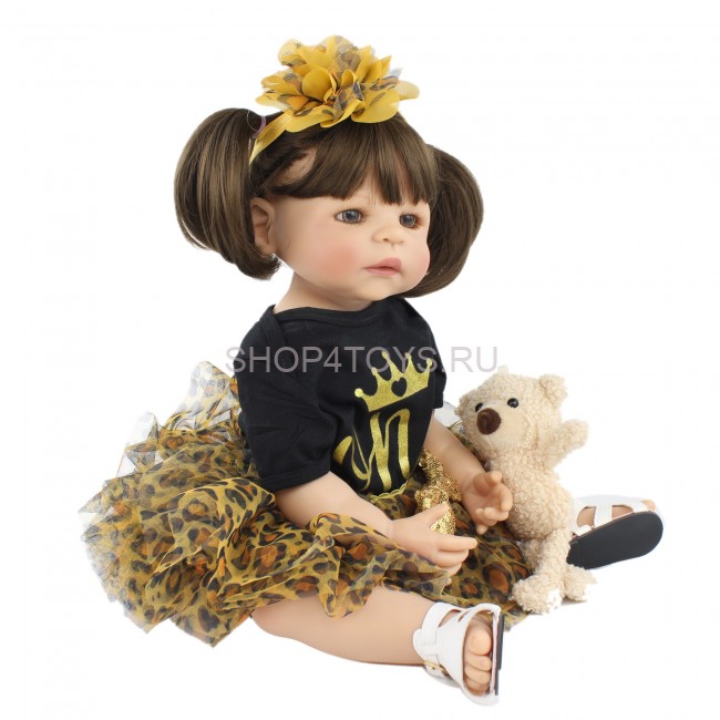 Реборн силиконовая  девочка Кристи