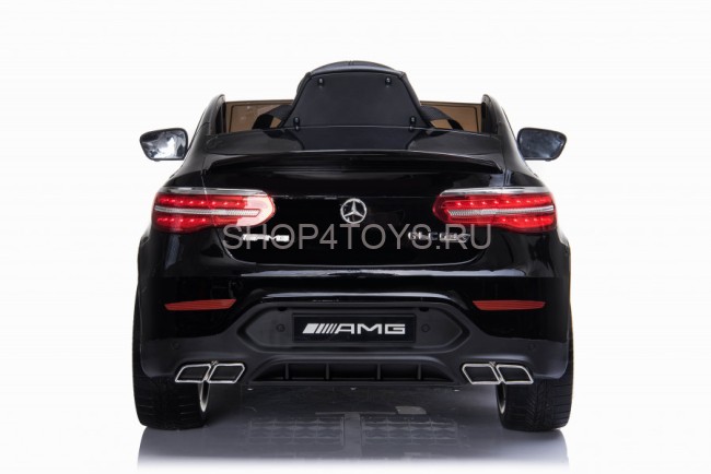 Электромобиль Mercedes-Benz GLC 63 AMG Black 12V (полный привод, EVA)  - QLS-5688 Электромобиль Mercedes-Benz GLC 63 AMG Black 12V (полный привод, EVA)  - QLS-5688