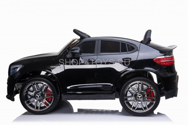 Электромобиль Mercedes-Benz GLC 63 AMG Black 12V (полный привод, EVA)  - QLS-5688 Электромобиль Mercedes-Benz GLC 63 AMG Black 12V (полный привод, EVA)  - QLS-5688