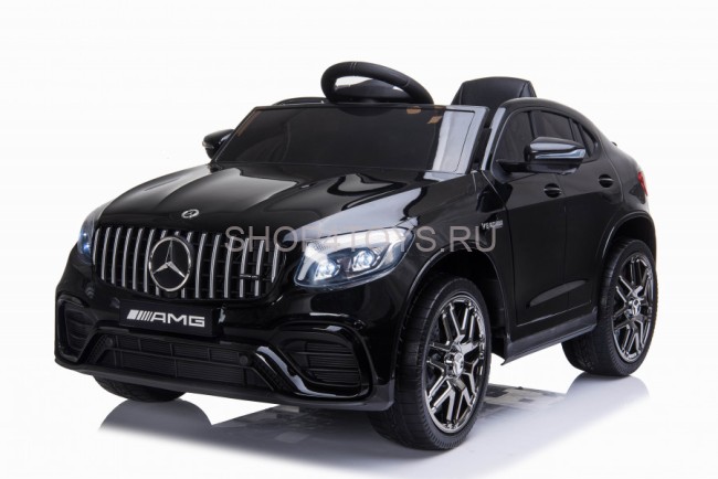 Электромобиль Mercedes-Benz GLC 63 AMG Black 12V (полный привод, EVA)  - QLS-5688 Электромобиль Mercedes-Benz GLC 63 AMG Black 12V (полный привод, EVA)  - QLS-5688